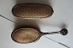 Set aus Messing
Sehr schön und 
dekorativ
Um Anfang die 
1900-Jahren
L: 23cm / 15cm
In gutem ...