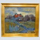 Olaf Rude 
painting.
Olaf Rude; an 
oil painting, 
Bornholm, 
Denmark.
Painted in 
1934, with the 
...
