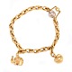 Ole Lynggaard 
Copenhagen 
Armband aus 
14kt Gold mit 
Charms und 
Kugelschliesse
L: 19,5cm