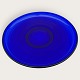 Holmegaard, 
Broksø, 
Pressglas, 
blaue Schale, 
28 cm 
Durchmesser, 
Design Jacob E. 
Bang *Guter 
Zustand*