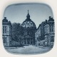 Bing & 
Grondahl, small 
plate, Marble 
Church 
Copenhagen, 
Design Kjell 
Bonfils 
#1715/5708, 
8x8cm ...