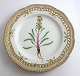 Royal 
Copenhagen 
Flora Danica. 
Mittagessen 
Platte mit 
durchbrochener 
kante. Entwurf 
# 3554. ...