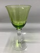 White wine glass Green Northern Lights from Lyngby ...