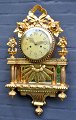 Schwedische vergoldete Wanduhr, 20. Jahrhundert.