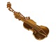 Georg Jensen Golden ChristmasOrnament Violin