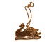 Georg Jensen Golden ChristmasOrnament Svane