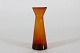 Old hyacinth glassAmber coloredMouth-blown glass