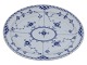 Royal Copenhagen Blue Fluted Half Lace, small platter.The factory mark shows, that this was ...
