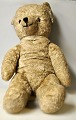 Großer alter Teddybär, 20. Jahrhundert. Beigefarbener Plüsch. Länge: 53 cm.