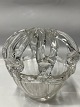 Large Bridal Crown vase in clear glass.Year. approx. 1920, Denmark.Provenance.: Aarhus ...