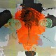 Skovgaard, Peter (1960 -) Dänemark: Komposition. Acryl auf Leinwand. Unterzeichnet. 80 x 80 ...