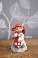 Royal Copenhagen Pixie nisse i porcelæn , nr.761.Pige ...