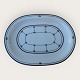 Bing & Grondahl, Tivoli, ovale Servierplatte, Nr. 316, 31,5 x 23 cm, 1. und 2. Wahl, Design ...