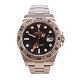 Rolex Explorer II 216570 Jahrgang 2021 mit schwarzem Zifferblatt. Wird mit Box und Zertifikat datiert 25.04.26 gelifert. D: 42mm