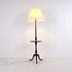 Stehlampe mit integriertem Lampentisch aus Mahagoni im Stil des späten Empire aus den 1880er ...