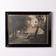 Druck mit Darstellung eines Bauernhofs in Viborg nach einer Fotografie von Carl Joh. Zacho aus ...