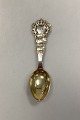 Anton Michelsen Commemorative Spoon in Gilded Sterling Silver Norway 1905