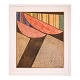 Vilhelm Bjerke-Petersen, 1909-57, Kreide auf PapierKompositionSigniert und datiert "V.B.P. ...