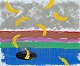 Bredtved, Michael (1959 - ) Dänemark: Raining Bananas, 2026.