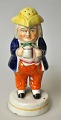 Staffordshire-Pfefferdose, England, 19. Jahrhundert.