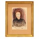 Jens Søndergaard, 1895-1957, Porträt der Frau des KüntslersSigniert und datiert "Jens ...