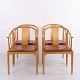 Satz von 4 Hans J. Wegner China Chairs FH 4283 aus ...
