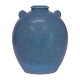 Blaudekorierte Vase von Michael Andersen. H: 17cm
