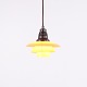 Poul Henningsen PH 2/2 Pendelleuchte mit Gelb Lackierten ...