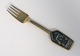 Michelsen. Weihnachtsgabel. 1973. Sterling (925). Design Ib Spang Olesen