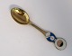 Michelsen. Weihnachtslöffel. 1969. Sterling (925). Design Ib Antoni