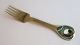Michelsen. Weihnachtsgabel. 1981. Sterling (925). Design Falke Bang
