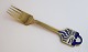 Michelsen. Weihnachtsgabel. 1986. Sterling (925). Design Bent Karl Jacobsen