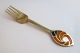 Michelsen. Weihnachtsgabel. 1971. Sterling (925). Design Else Alfelt