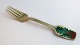 Michelsen. Weihnachtsgabel. 1946. Sterling (925). Design Johan Pedersen