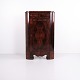 Antiker Eckschrank aus Handpoliertem Mahagoni, ...