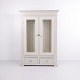 Grau Lackierter Vitrinenschrank mit Schubladen, 1890