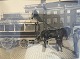 Gerahmtes Foto aus dem alten Kopenhagen um 1910, Fotomaße 23,5 cm x 17 cm, mit Rahmen 30,5 cm x ...