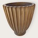 Schollert Keramik, gerillte Vase, 16 cm hoch, Design Schollert Keramik, Nærum *Guter Zustand, ...