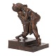 Ole Ahlberg Bronze 2011 10/30. H: 23cm. Base: 16x14,5cm