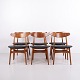 Satz von sechs CH30 Esszimmerstühlen, entworfen von Hans J. Wegner und in den 1950er–60er Jahren ...