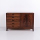 Niedriges Sideboard aus Palisander, entworfen von Kai Winding und in den 1960er Jahren von Poul ...