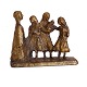 Hanne Varming, 1939-2022 Bronzeskulptur einer Familie. ...
