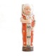 Nadelgehäuse aus Porzellan. Royal Copenhagen um 1800. L: 9cm