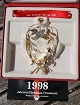 Weihnachtsmobile 1998 Die weihnachtliche Getreidegarbe aus vergoldet Messing von Georg Jensen, ...