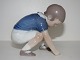 Bing & Gröndahl 
Porzellan 
Figur, Junge.
Die Fabrik 
Marke kann 
gefolgert 
werden, dass 
dies ...