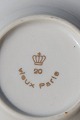 Vieux Paris franzsösisch Geschirr mit Goldrand, Set von 3 Moccatassen oder Espressotassen mit Untere